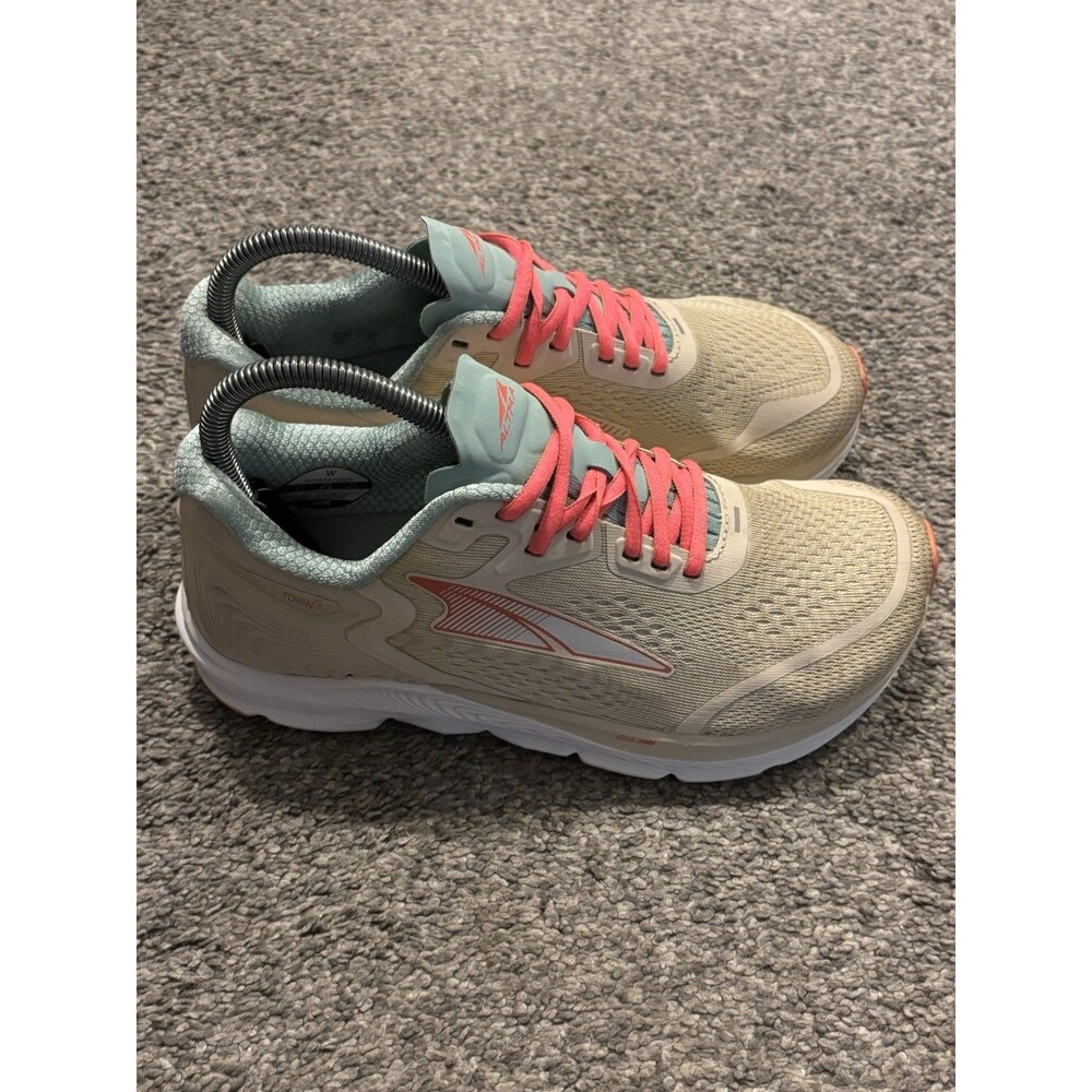 Altra Torin 5 Shoes Womens 7.5 Sand Peach Walking Zero Drop Wide Toe Box Running